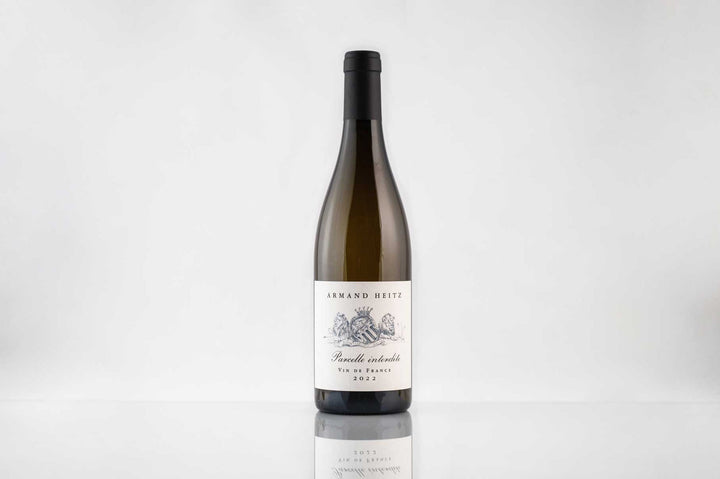Armand Heitz Parcelle Interdite 2022, official producer bottle illustration. Refer to the listed bottle size.