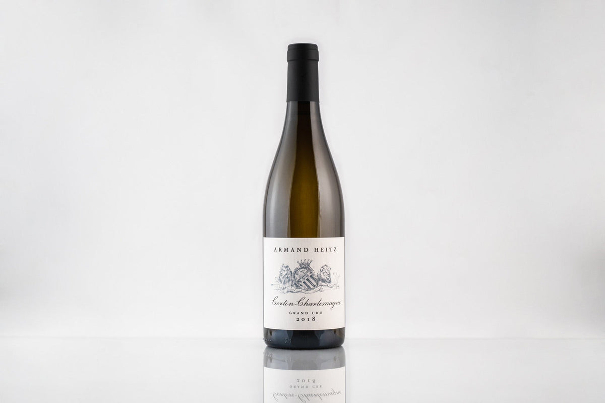 Armand Heitz Corton-Charlemagne Grand Cru - illustrative producer bottle image; 2018 featured; refer to the listed vintage and bottle size
