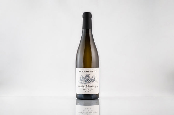 Armand Heitz Corton-Charlemagne Grand Cru - illustrative producer bottle image; 2018 featured; refer to the listed vintage and bottle size