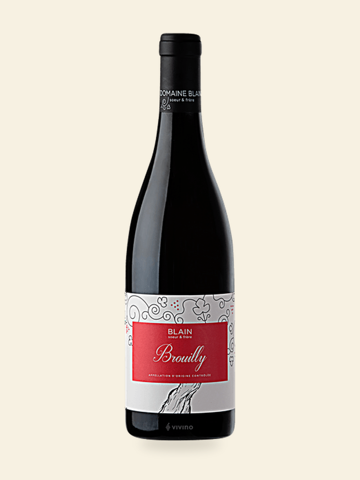 Harmonised bottle image for Blain Soeur et Frère Brouilly 2020; refer to the listed vintage and bottle size