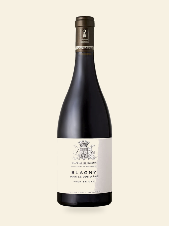 Harmonised bottle image for Chapelle De Blagny, Blagny Rouge 1er Cru Sous Le Dos D'Ane 2018; refer to the listed vintage and bottle size