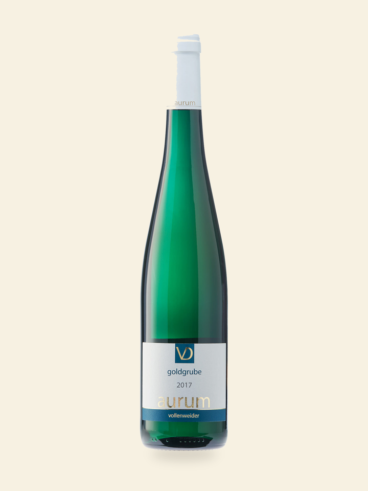 Harmonised bottle image for Daniel Vollenweider Wolfer Goldgrube Aurum Riesling 2017; refer to the listed vintage and bottle size