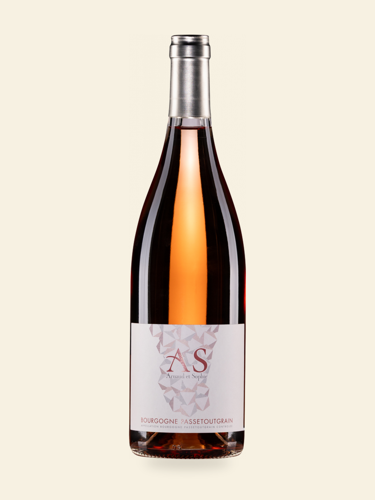 Harmonised bottle image for Domaine Arnaud et Sophie Passe-Tout-Grain Rosé 2023; refer to the listed vintage and bottle size
