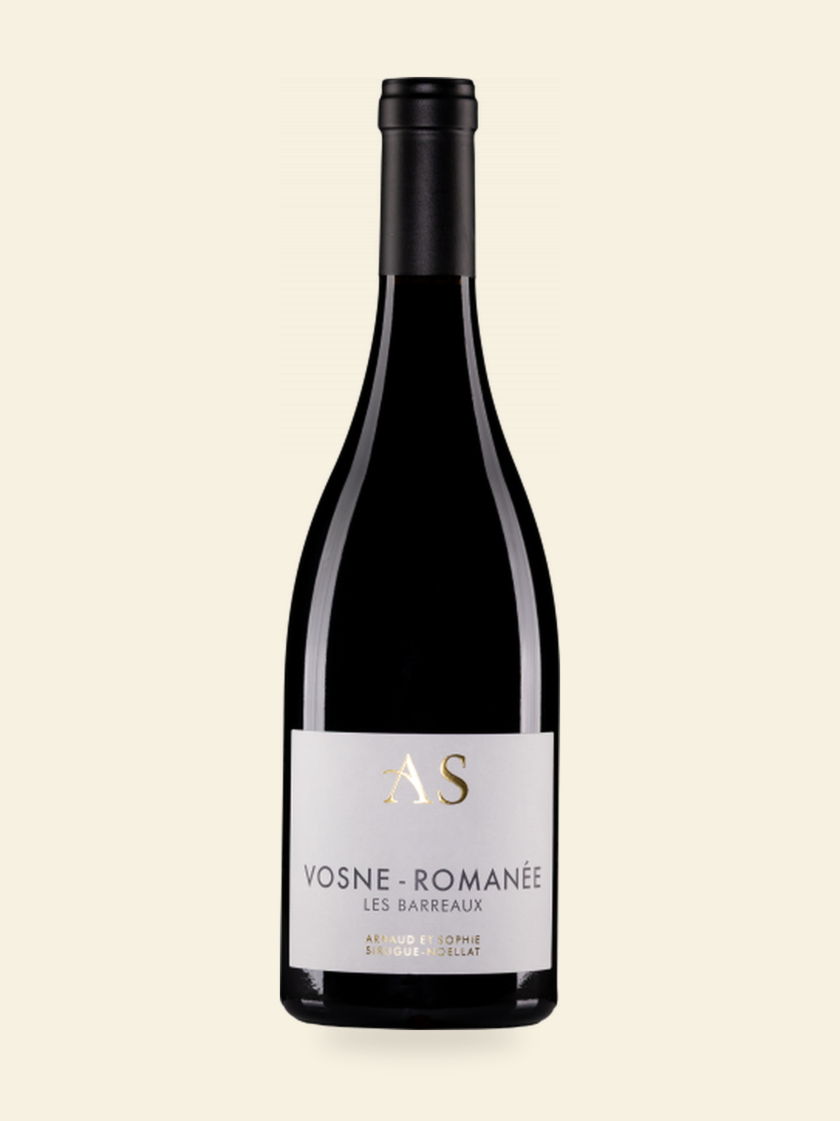 Harmonised bottle image for Domaine Arnaud et Sophie Vosne-Romanée Les Barreaux 2022; refer to the listed vintage and bottle size