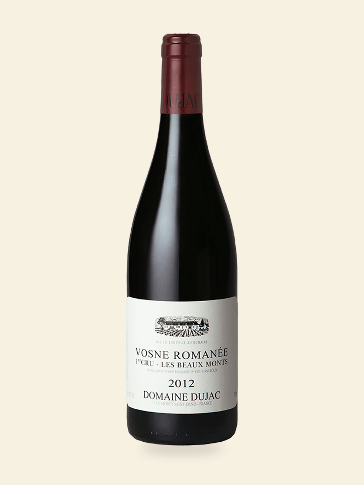 Harmonised bottle image for Domaine Dujac Vosne-Romanée 1er Cru Les Beaux Monts 2015; refer to the listed vintage and bottle size