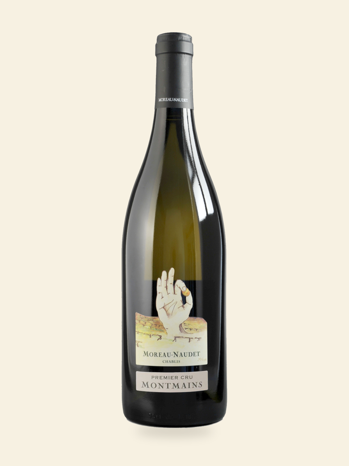 Harmonised bottle image for Domaine Moreau-Naudet Chablis 1er Cru Montmains 2017; refer to the listed vintage and bottle size