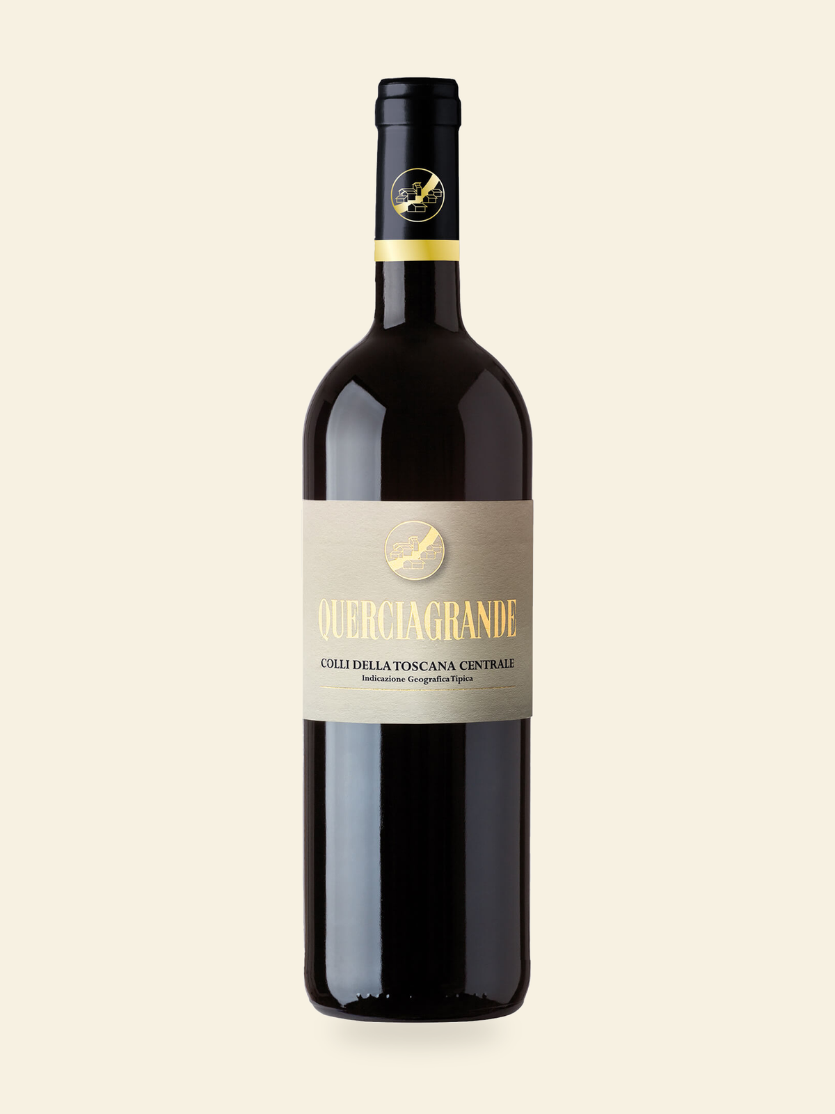 Harmonised bottle image for Podere Capaccia Querciagrande Toscana IGT 1988; refer to the listed vintage and bottle size