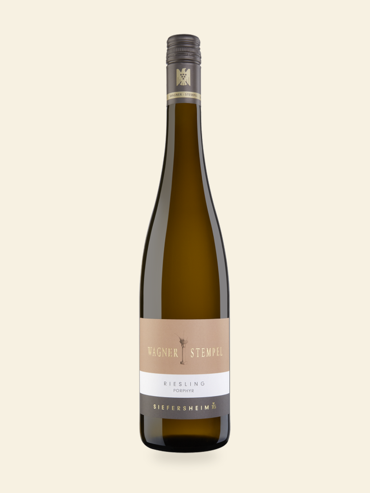 Harmonised bottle image for Stempel Siefersheimer Riesling vom Porphyr 2017; refer to the listed vintage and bottle size