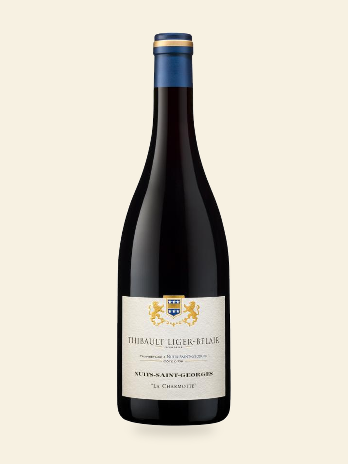 Harmonised bottle image for Thibault Liger-Belair Nuits-Saint-Georges La Charmotte 2021; refer to the listed vintage and bottle size