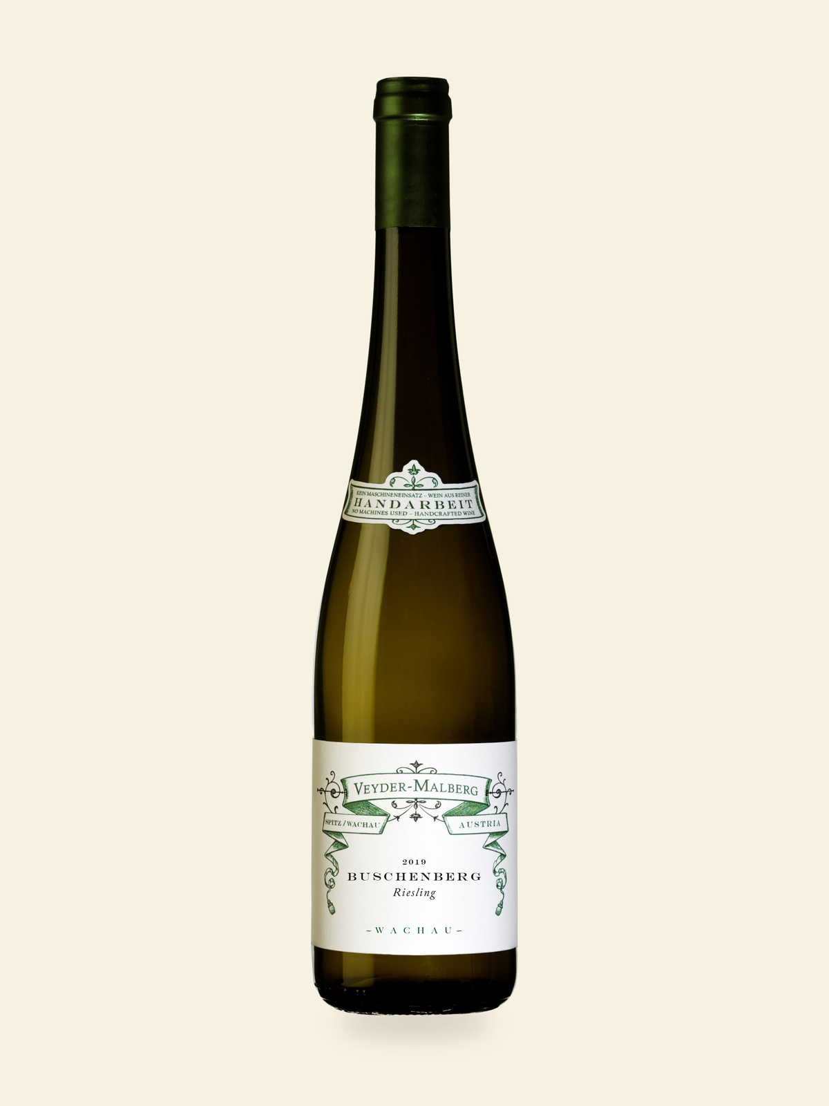Harmonised bottle image for Veyder-Malberg Weissenkirchner Buschenberg 2019; refer to the listed vintage and bottle size