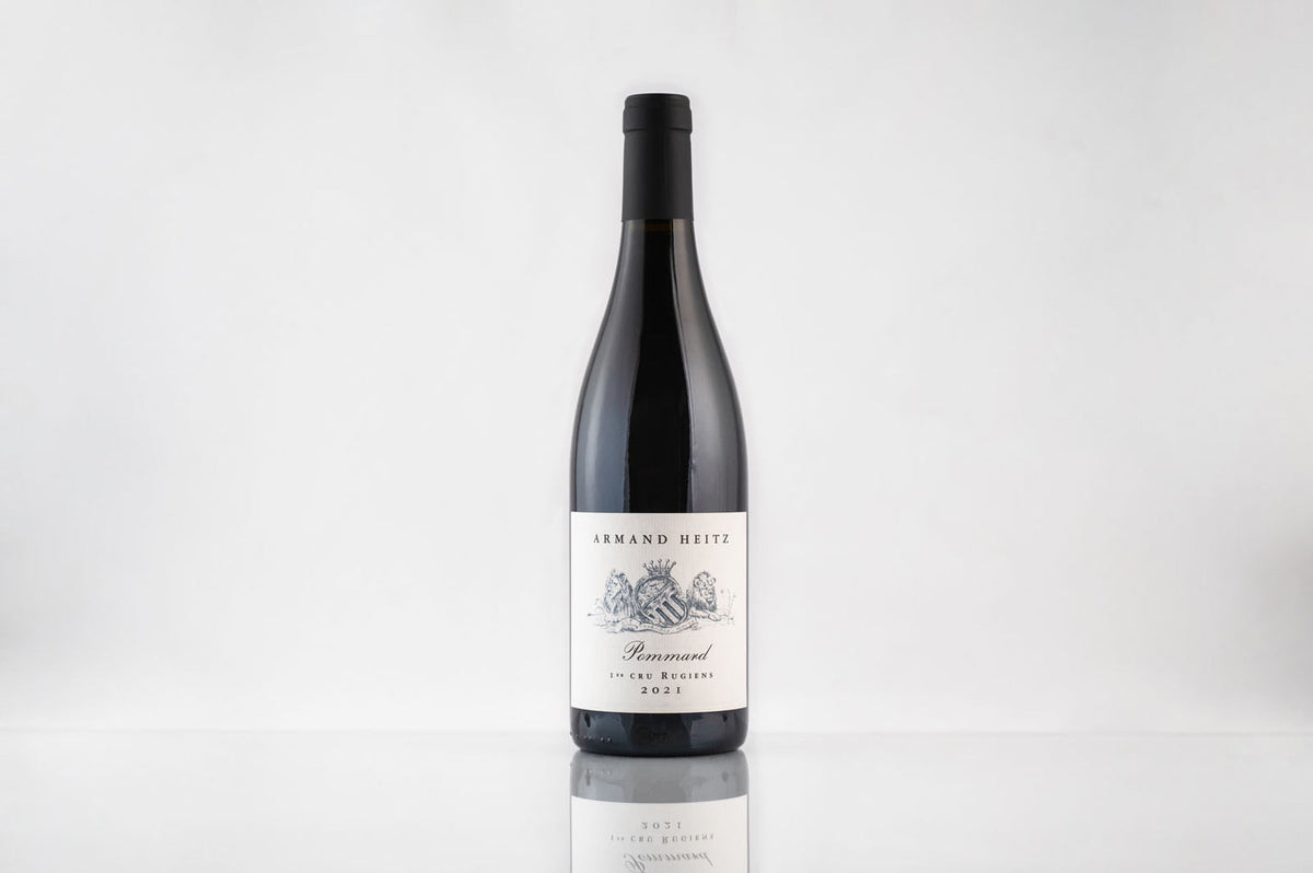 Armand Heitz Pommard Premier Cru Rugiens 2021 - illustrative producer bottle image; bottle size may differ