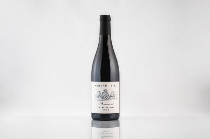 Armand Heitz Pommard 1er Cru Rugiens - illustrative producer bottle image; 2021 featured; refer to the listed vintage and bottle size