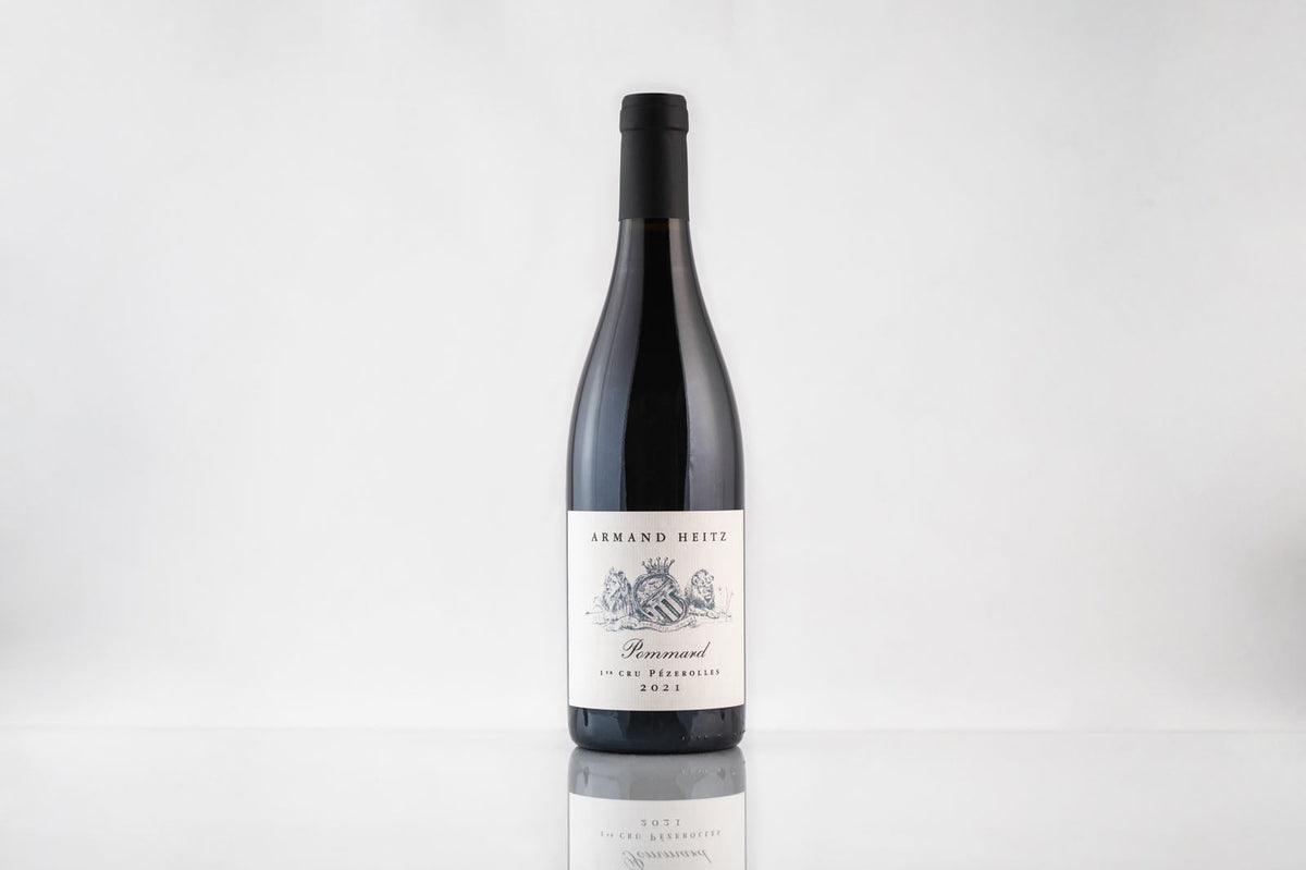 Armand Heitz Pommard 1er Cru Pezerolles - illustrative producer bottle image; 2021 featured; refer to the listed vintage and bottle size
