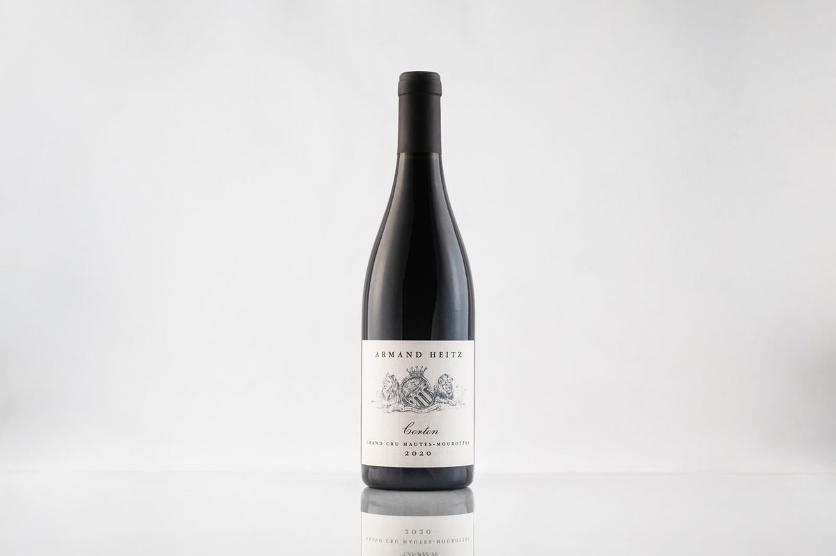 Armand Heitz Corton Grand Cru Hautes-Mourottes 2020, official producer bottle photograph
